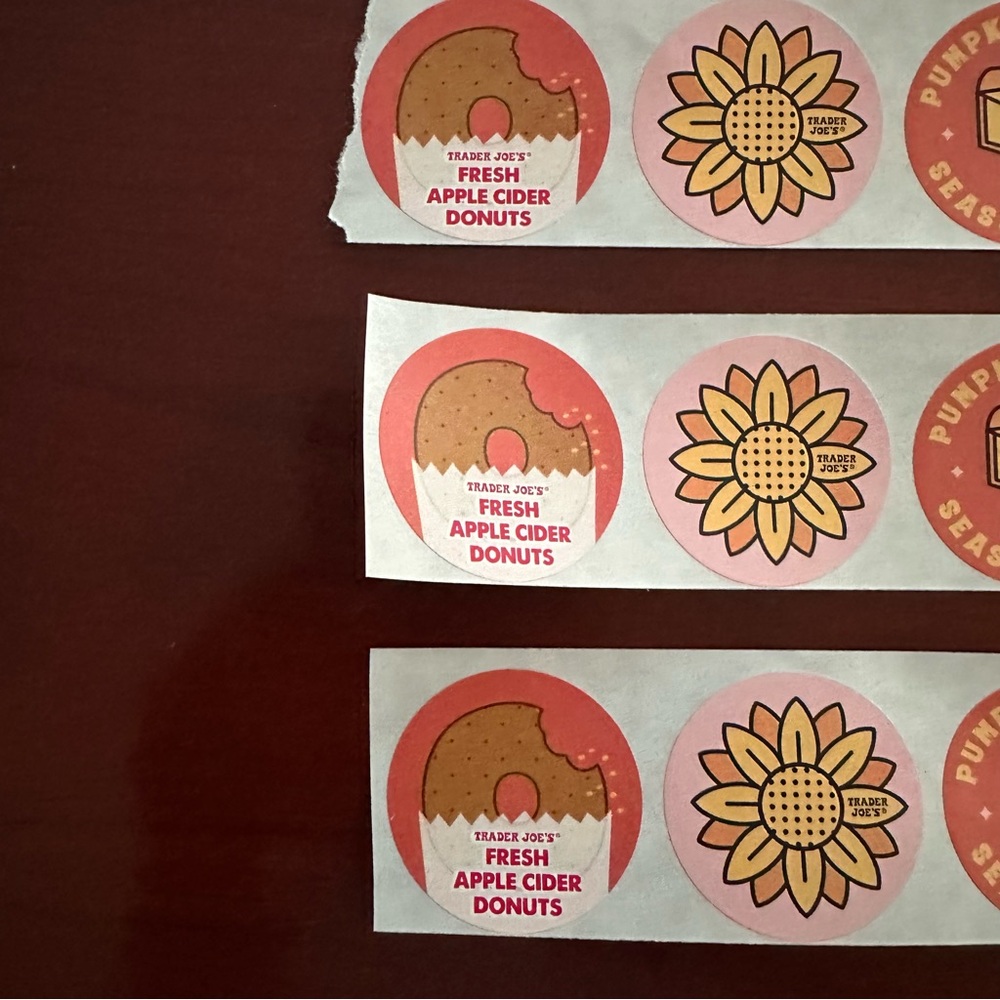 Trader Joe’s Fall Seasonal Sticker Set - Multicolor 🎃 - Picture 4 of 6